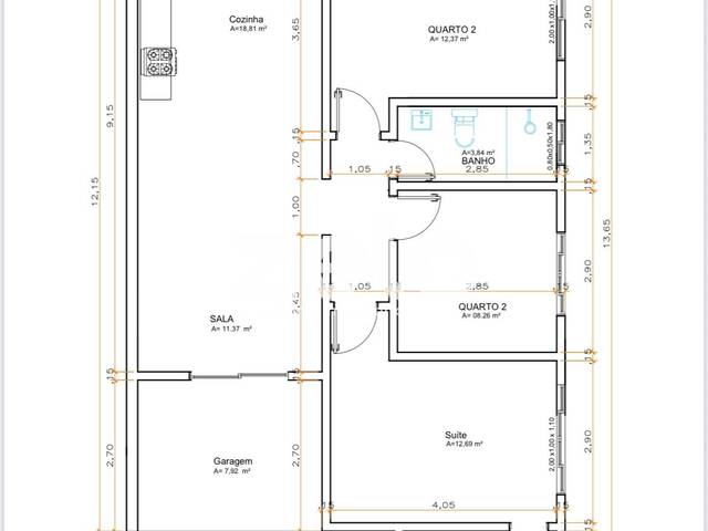 Casa para Venda em Sinop - 2